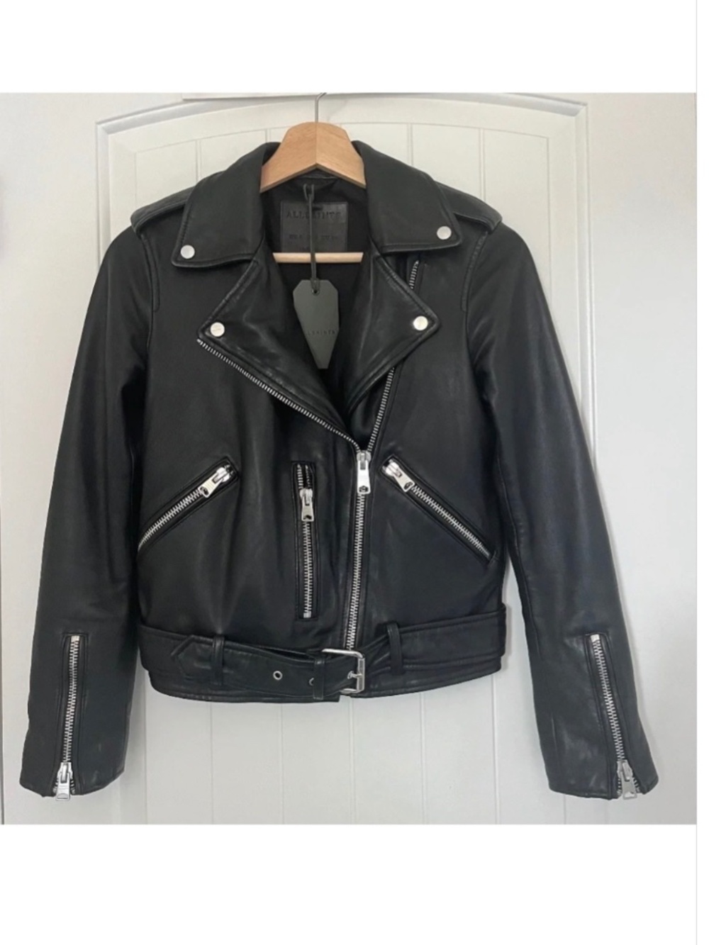 Allsaints Balfern Leather Jacket